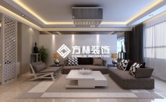 中海国际社区现代风格130平装修效果图 灵动大气